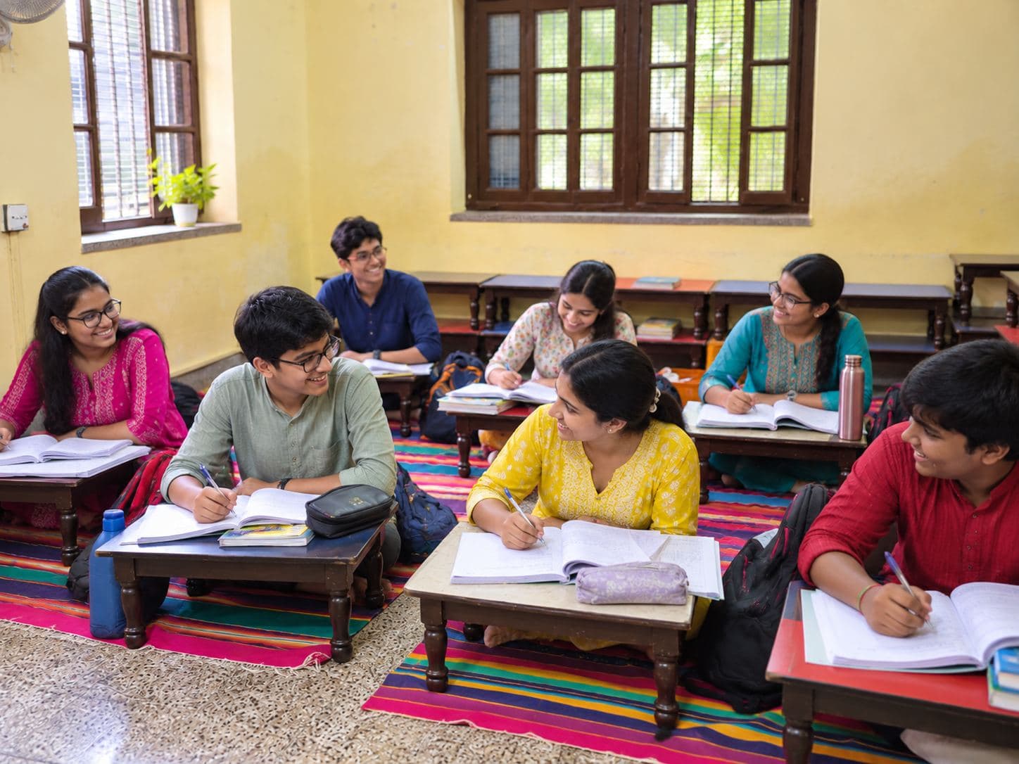 A happy, engaged classroom at RARE